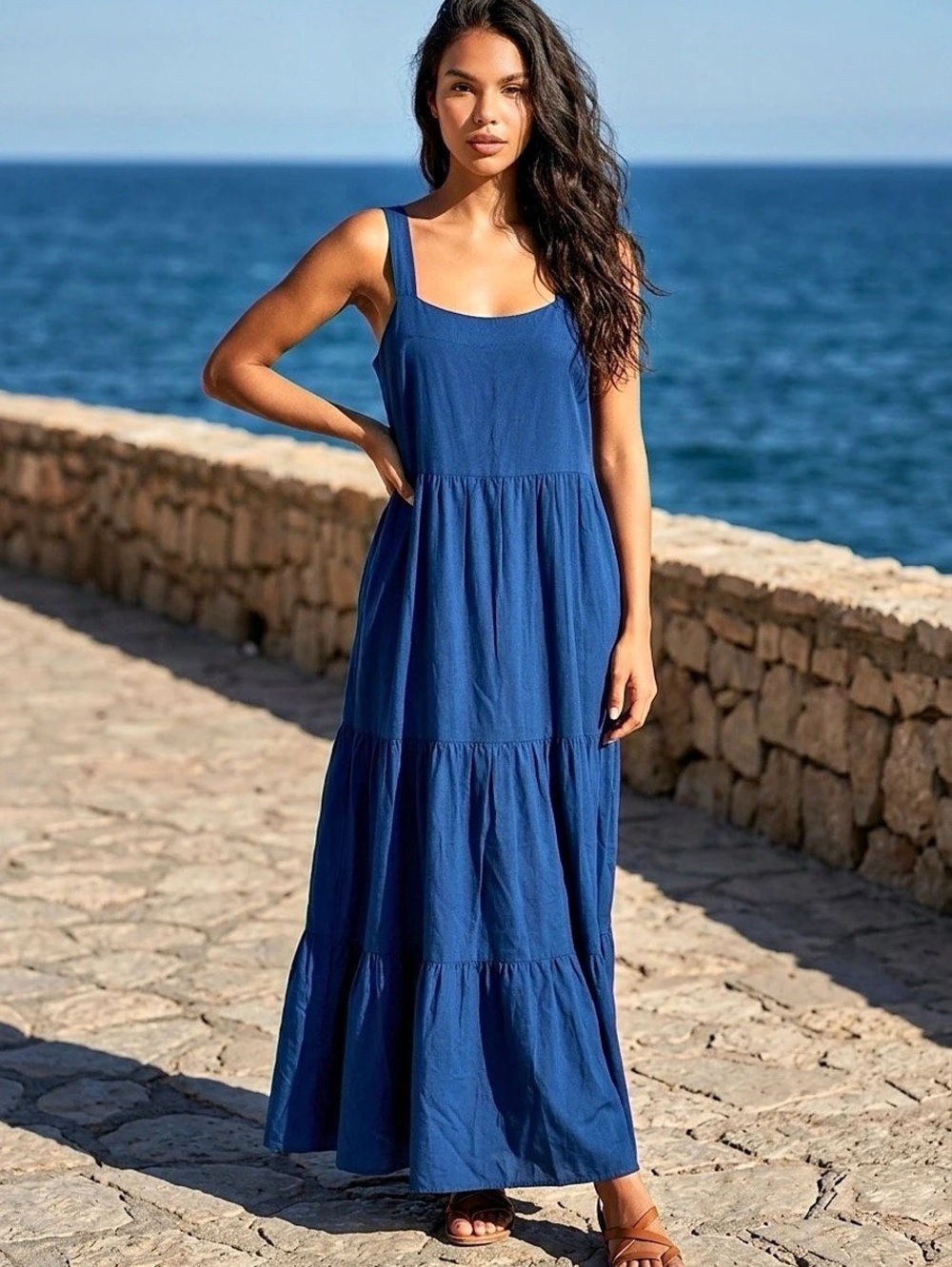 Blue Maxi Dress - New
